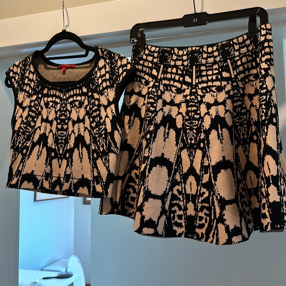 Wow Couture Skirt and Top Set NWOT